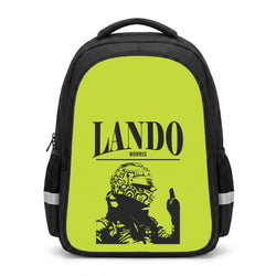 Lando Black And Green  Backpack