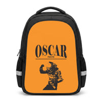 Oscar Orange And Black Backpack