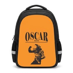 Oscar Orange And Black Backpack