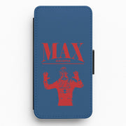 Max Blue And Red Flip / Wallet Phone Case 1