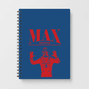 Max Blue And Red Notebook 1
