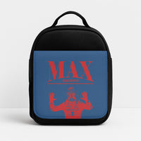 Max Blue And Red Lunchbox