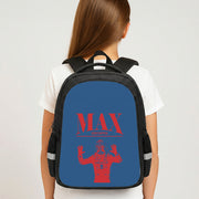 Max Blue And Red Backpack 4