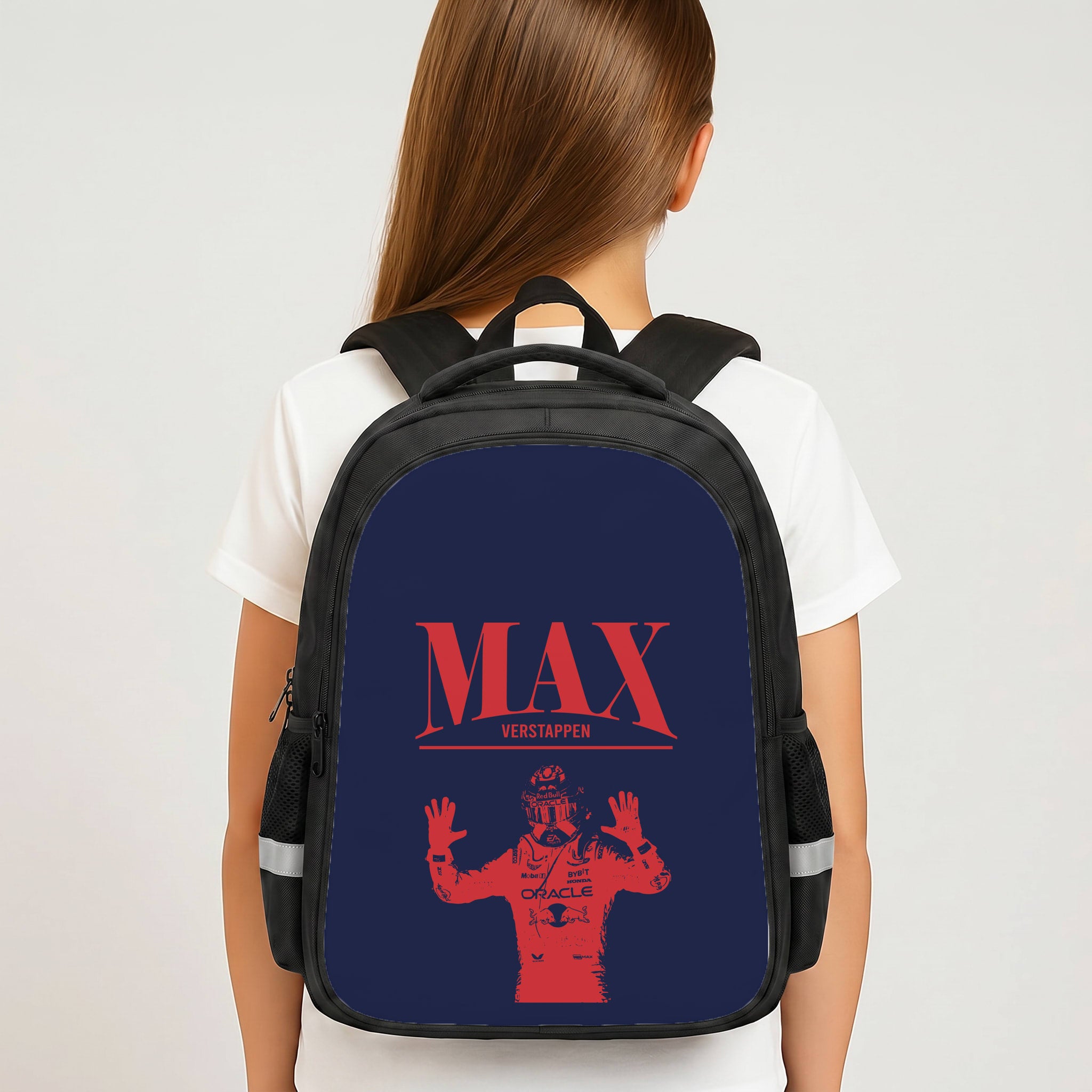 Max Blue And Red Backpack
