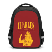 Charles Red And Gold Backpack 1