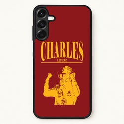 Charles Red And Gold Phone Case for Galaxy A17