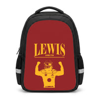 Lewis Red And Gold Backpack