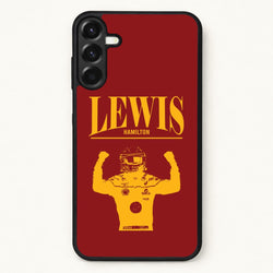 Lewis Red And Gold Phone Case for Galaxy A17
