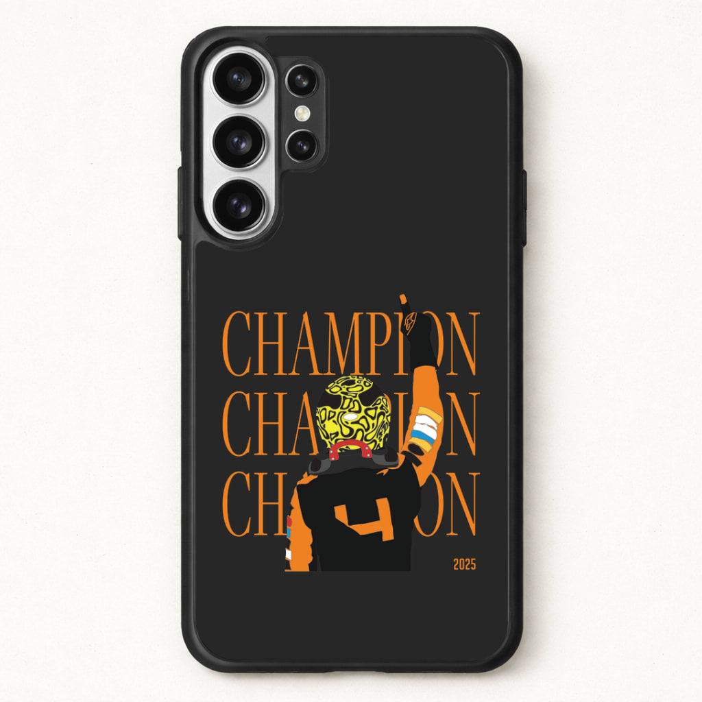 Lando Champion 2025 Phone Case for Galaxy S26 Ultra