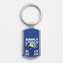 Silver Metal Keyring