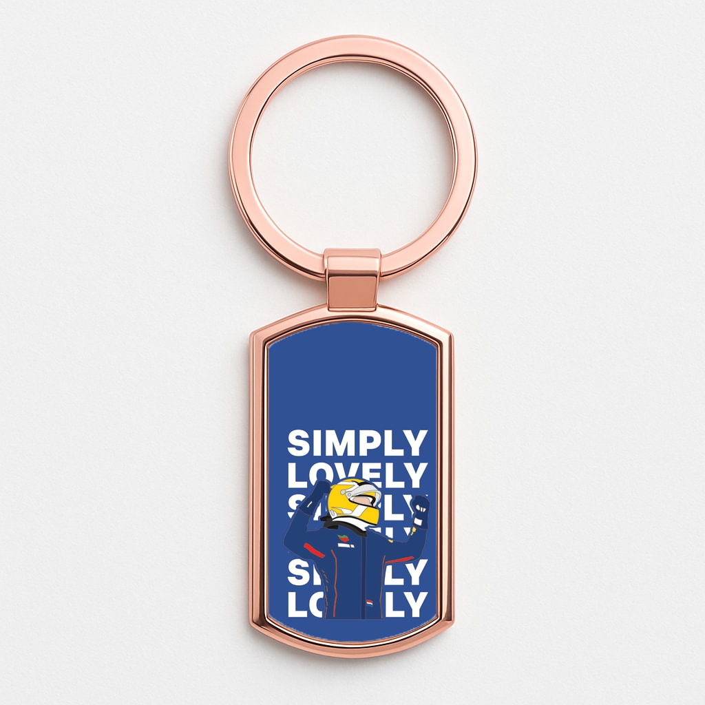 Rose Gold Keyring