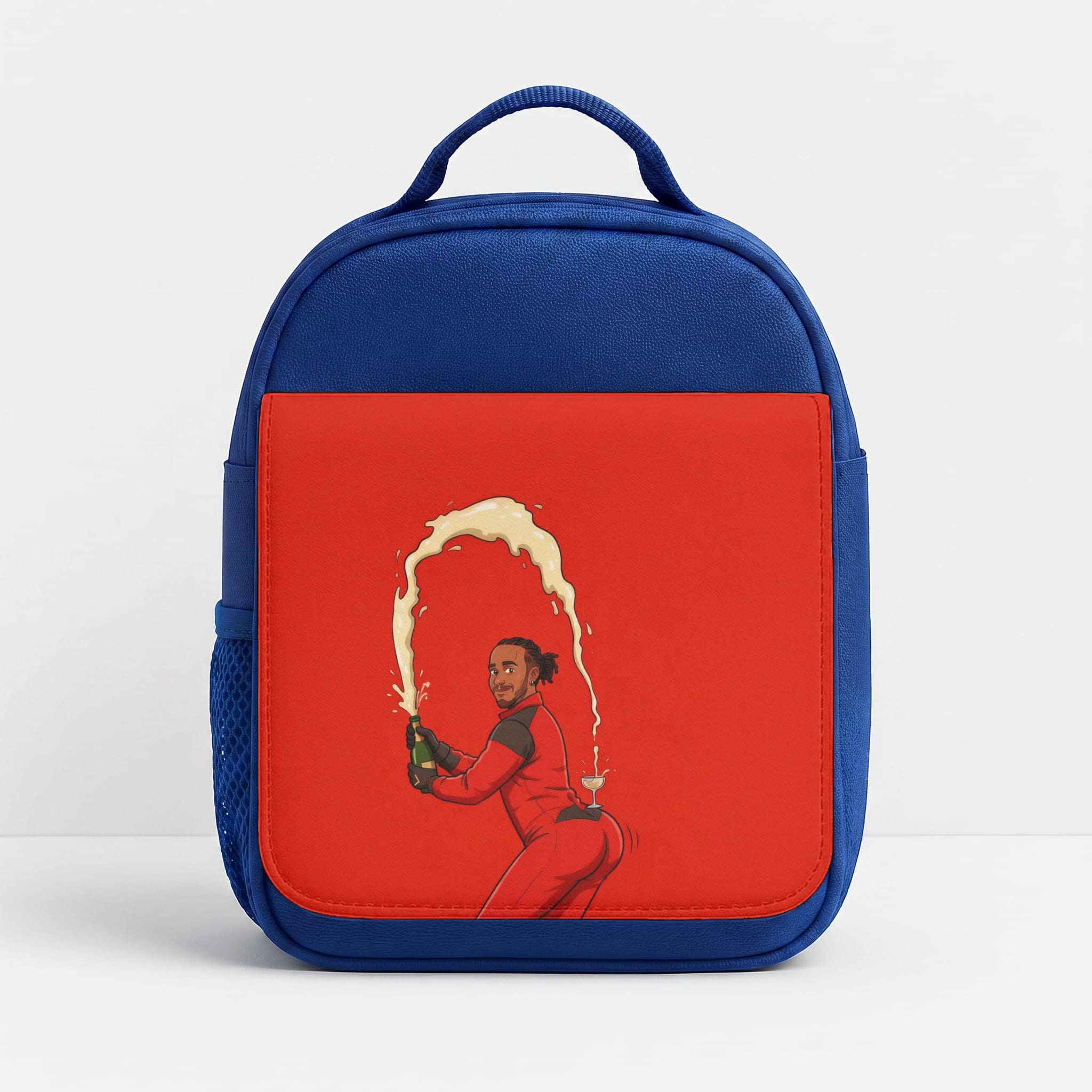 "Brake" The Internet Lunchbox - Blue