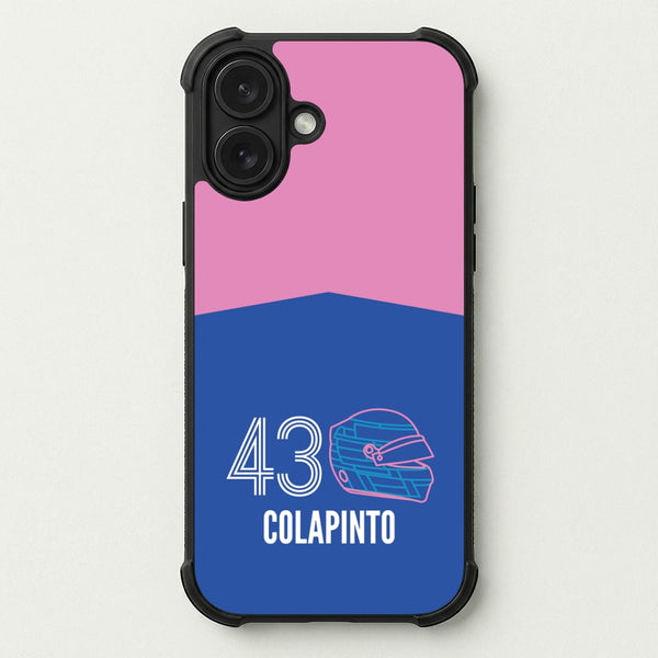 Colapinto Helmet 2026 Phone Case — Bumper case
