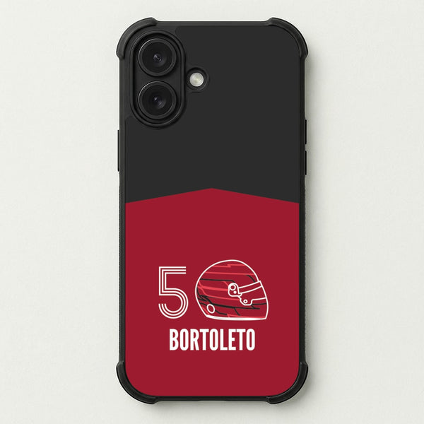 Bortoleto Helmet 2026 Phone Case — Bumper case