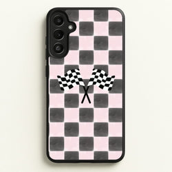 Strawberry Final Flag Phone Case - Galaxy A36