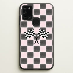 Strawberry Final Flag Phone Case - Galaxy A21s