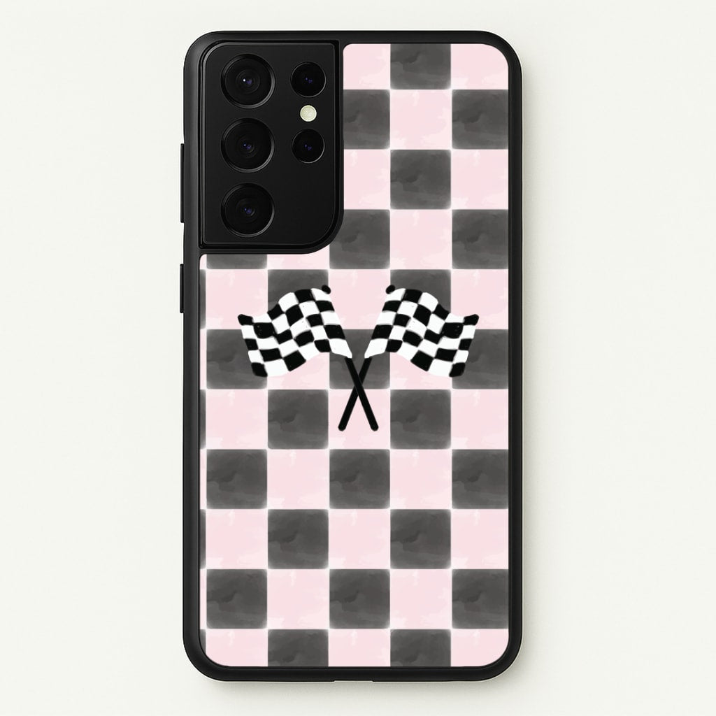 Strawberry Final Flag Phone Case - Galaxy S21 Ultra