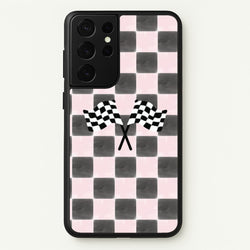 Strawberry Final Flag Phone Case - Galaxy S21 Ultra