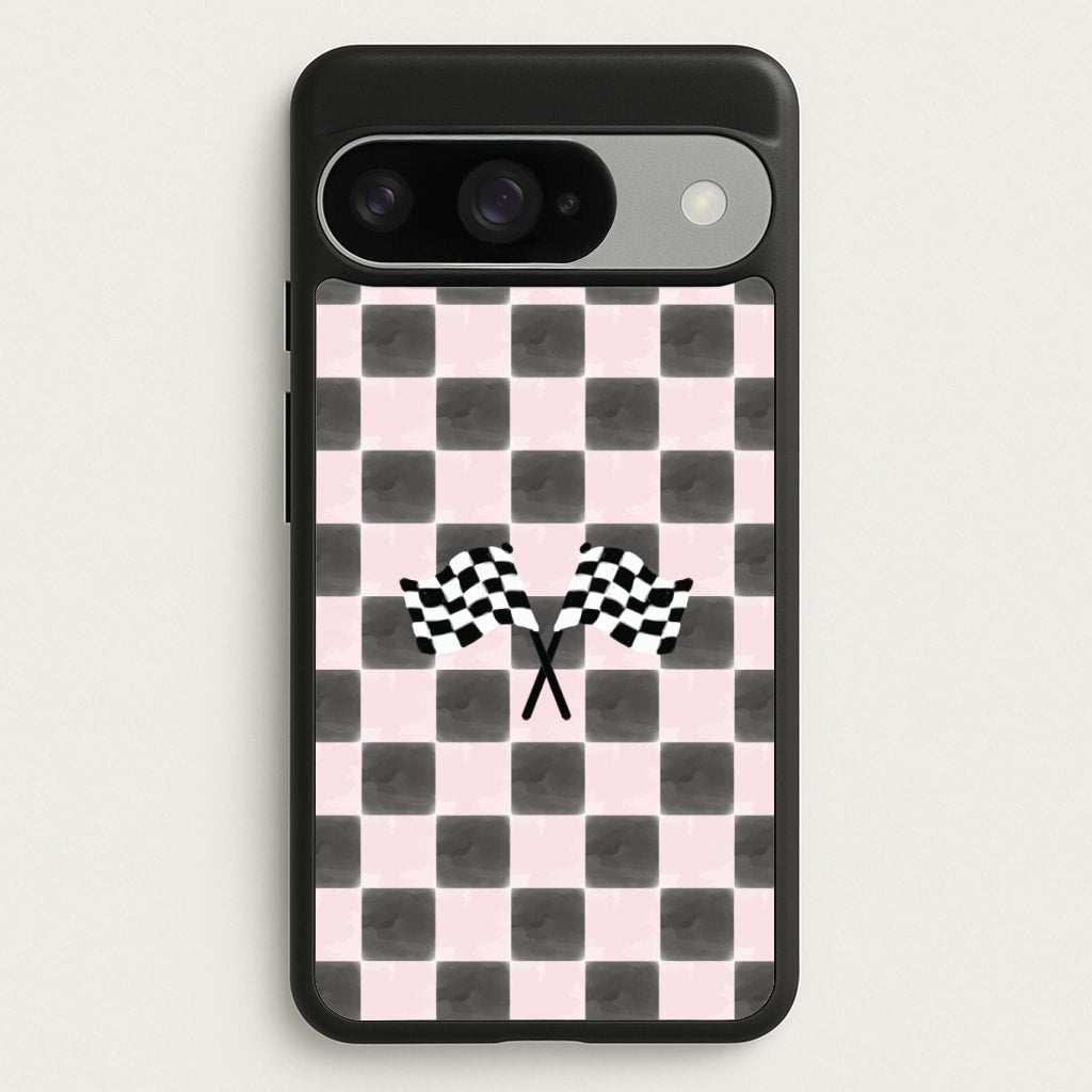 Strawberry Final Flag Phone Case - Google Pixel 10 / 10 Pro