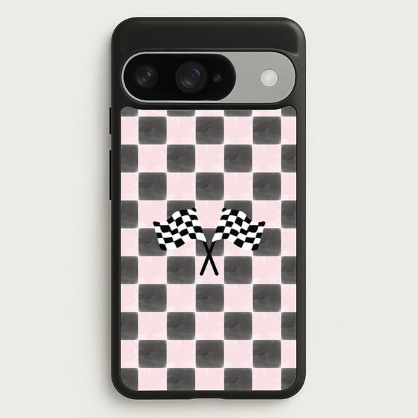 Strawberry Final Flag Phone Case - Google Pixel 10 / 10 Pro