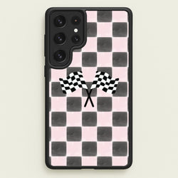 Strawberry Final Flag Phone Case - Galaxy S22 Ultra