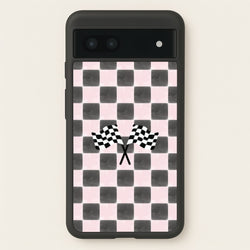 Strawberry Final Flag Phone Case - Google Pixel 6a