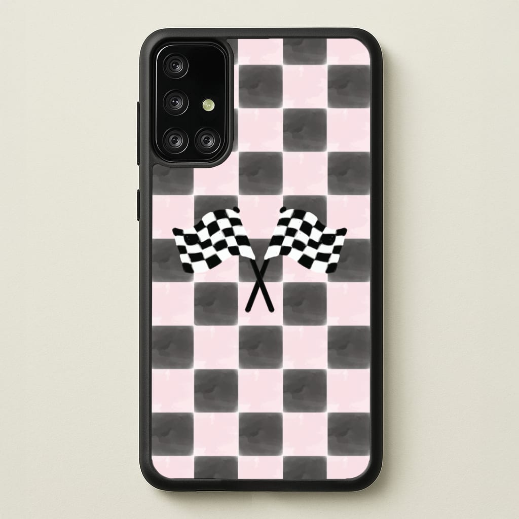 Strawberry Final Flag Phone Case - Galaxy A71