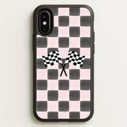 Strawberry Final Flag Phone Case - iPhone X / XS