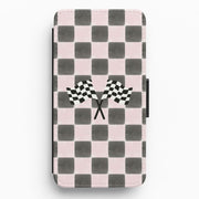 Strawberry Final Flag Wallet Phone Case 1