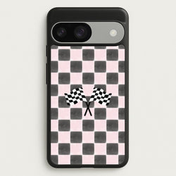 Strawberry Final Flag Phone Case - Google Pixel 9 / 9 Pro