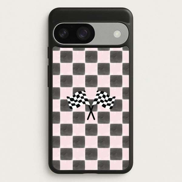 Strawberry Final Flag Phone Case - Google Pixel 9 / 9 Pro