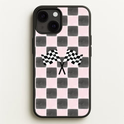 Strawberry Final Flag Phone Case - iPhone 13 Mini