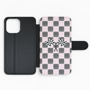 Strawberry Final Flag Wallet Phone Case 2