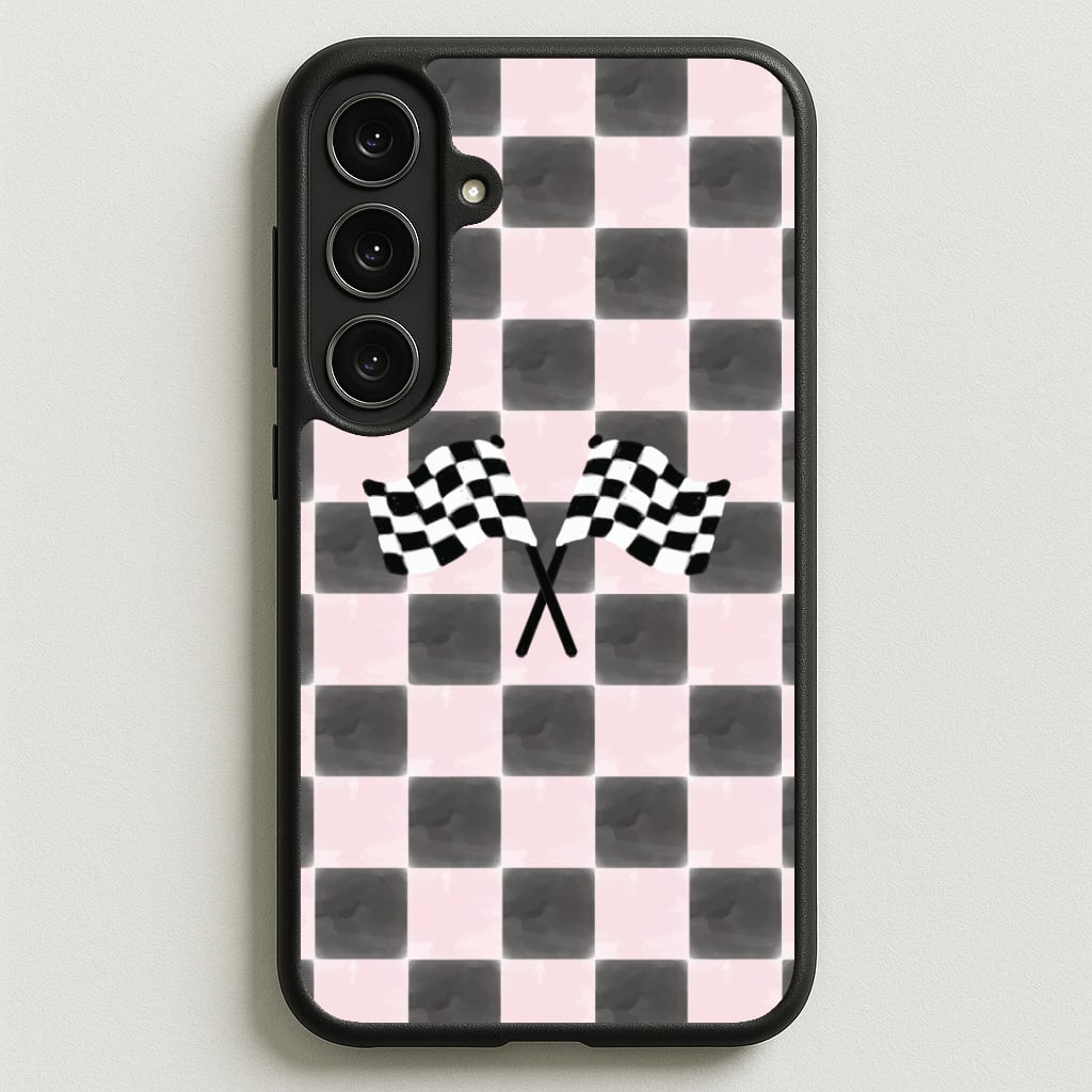 Strawberry Final Flag Phone Case - Galaxy S25FE