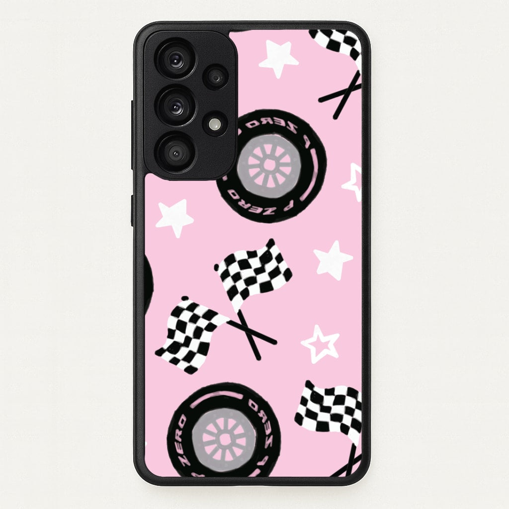 Racer Chic Pattern Phone Case - Galaxy A33