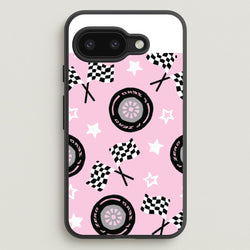 Racer Chic Pattern Phone Case - Google Pixel 9a