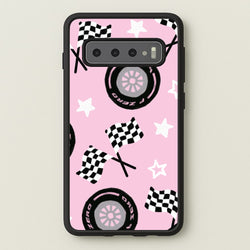 Racer Chic Pattern Phone Case - Galaxy S10 Plus