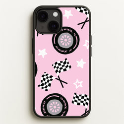 Racer Chic Pattern Phone Case - iPhone 13 Mini