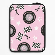 Racer Chic Pattern Laptop Sleeve 1