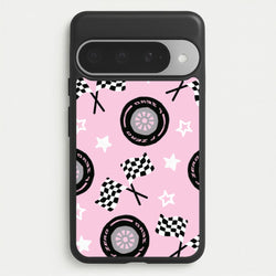 Racer Chic Pattern Phone Case - Google Pixel 10 Pro XL