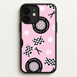 Racer Chic Pattern Phone Case - iPhone 11