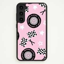 Racer Chic Pattern Phone Case - Galaxy S23