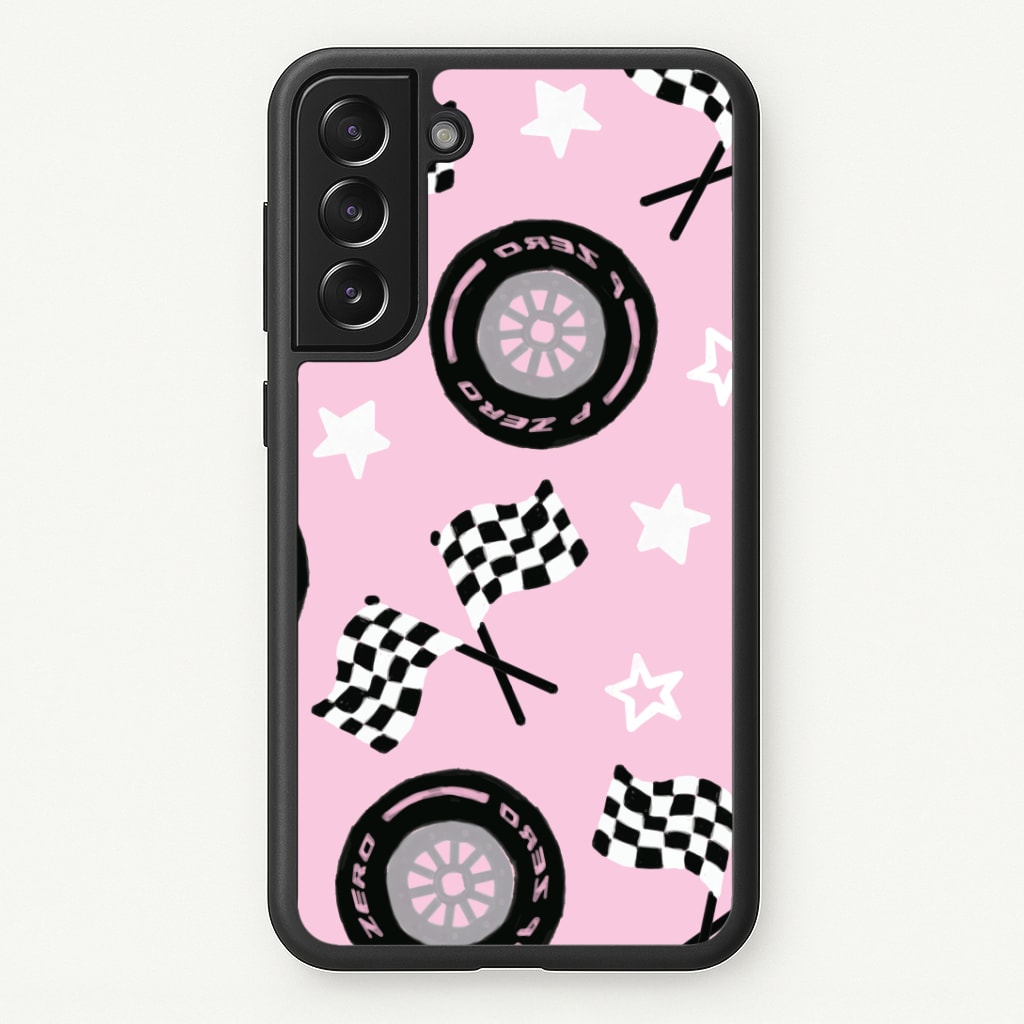 Racer Chic Pattern Phone Case - Galaxy S21 Plus