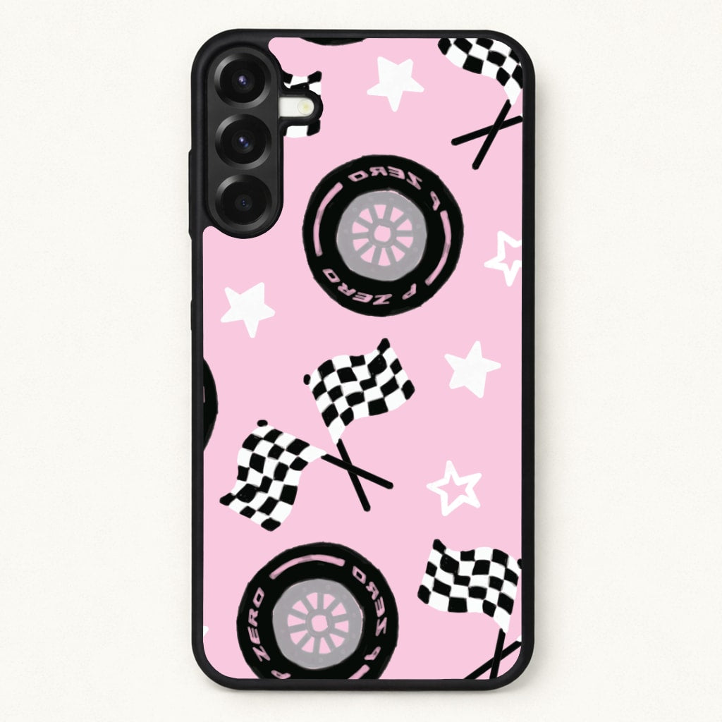 Racer Chic Pattern Phone Case - Galaxy A17