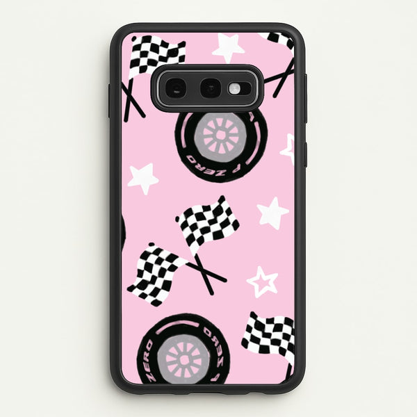Racer Chic Pattern Phone Case - Galaxy S10e
