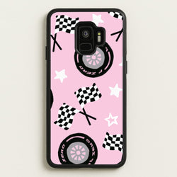 Racer Chic Pattern Phone Case - Galaxy S9