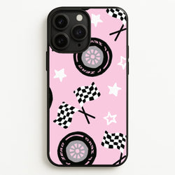 Racer Chic Pattern Phone Case - iPhone 11 Pro Max