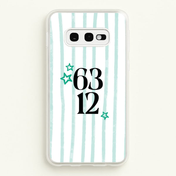 63 12 Phone Case - Galaxy S10e