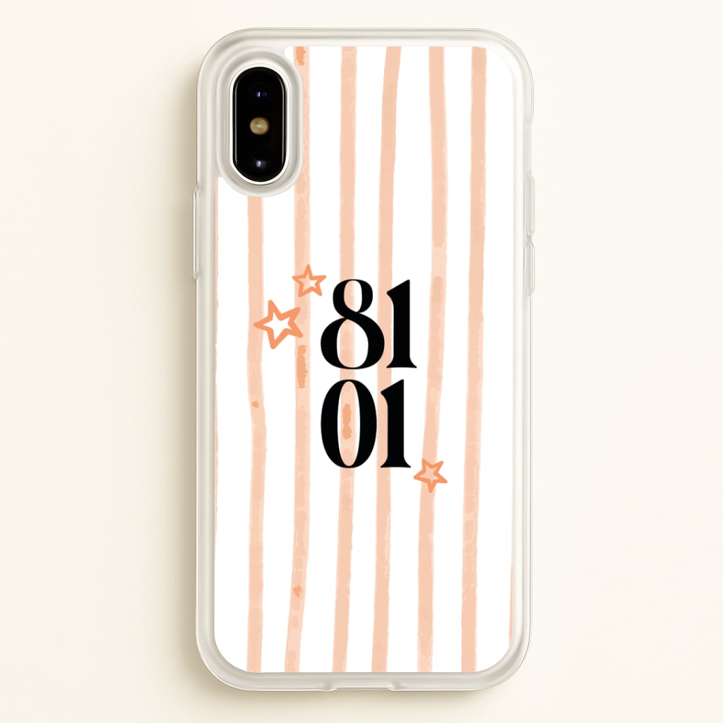 81 01 Phone Case - iPhone X / XS