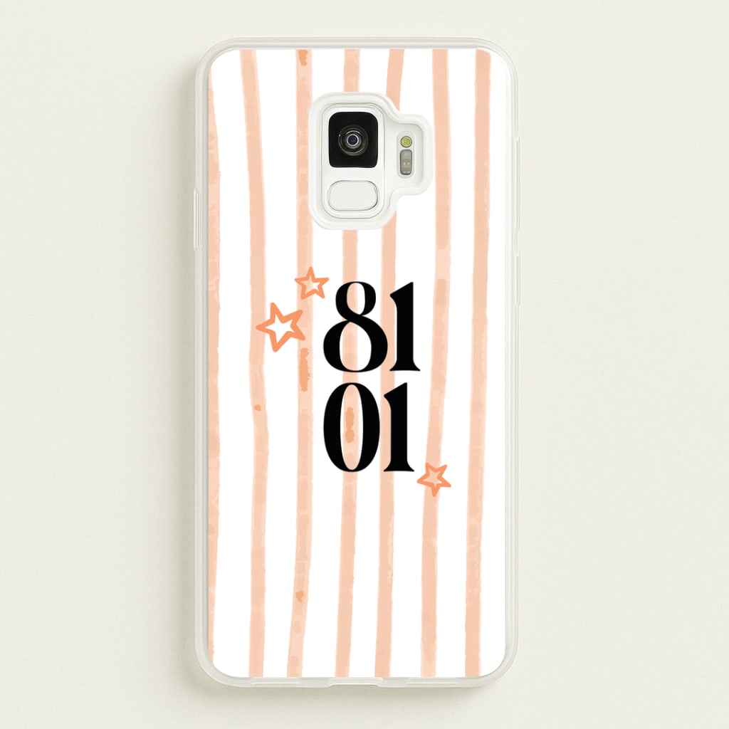 81 01 Phone Case - Galaxy S9